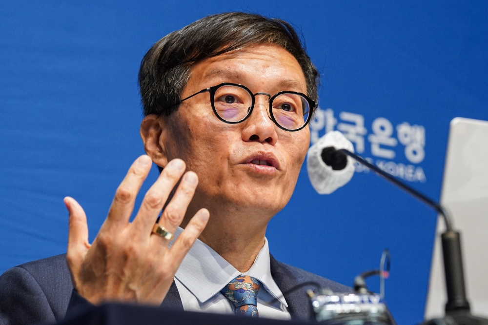 ▲이창용 한국은행 총재가 19일 서울 중구 한국은행에서 열린 10월 금융통화위원회 금리 결정에 대한 기자간담회에서 발언하고 있다. 2023.10.19 사진공동취재단 (이투데이DB)