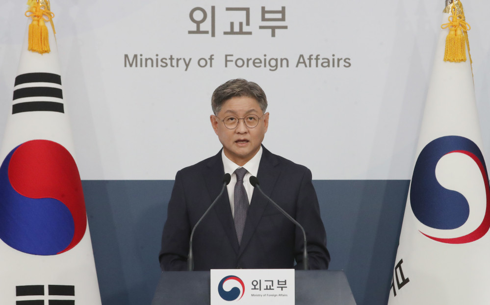 ▲임수석 외교부 대변인 (뉴시스)