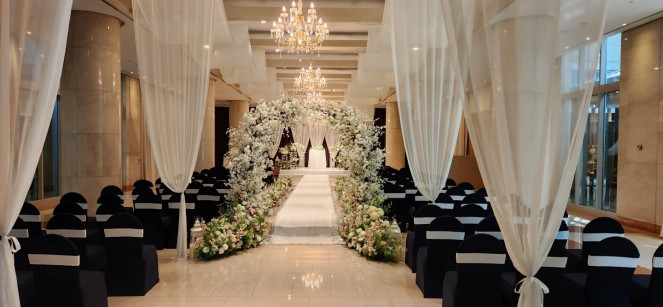 ▲LH 오리사옥 예식장 모습.  (사진제공=LH)