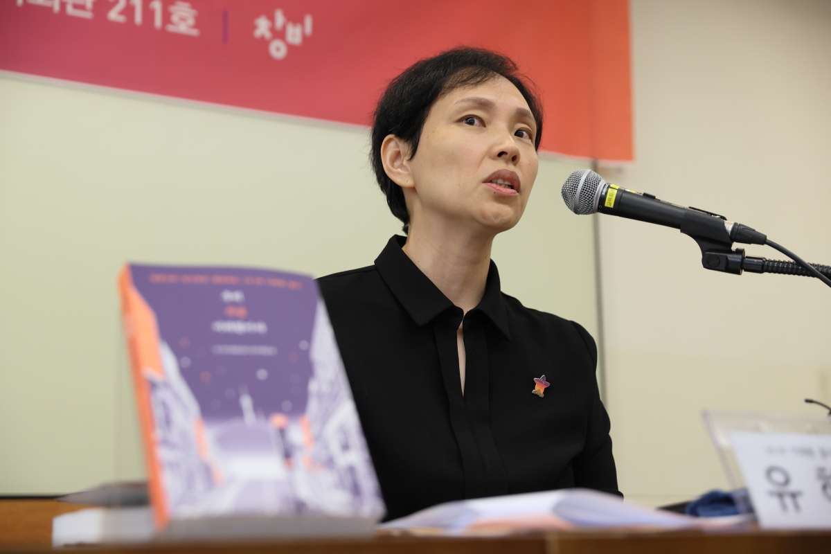 ▲10ㆍ29 이태원 참사 작가기록단을 모집ㆍ기획하고 집필에 참여한 유해정 씨 (창비)