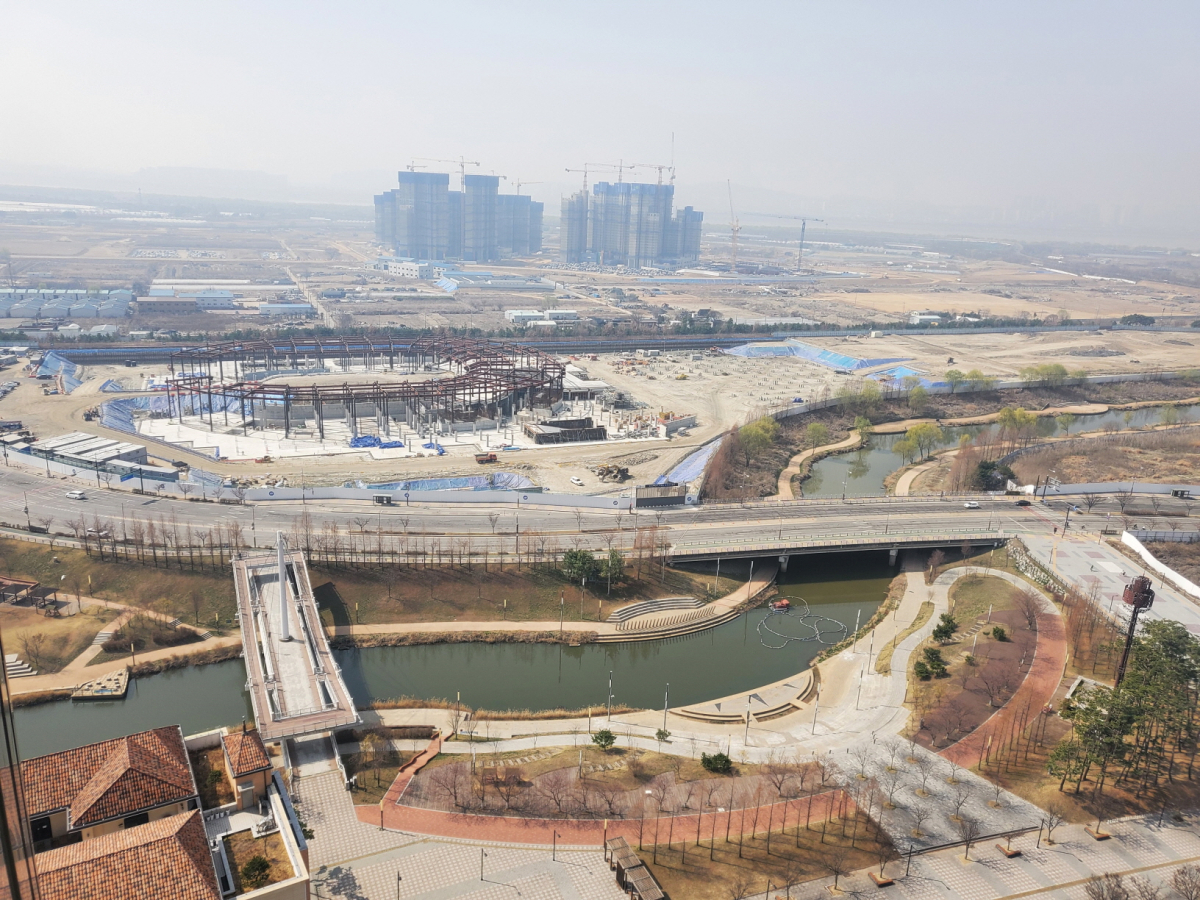 ▲CJ라이브시티 공사 현장 (사진제공=CJ라이브시티)