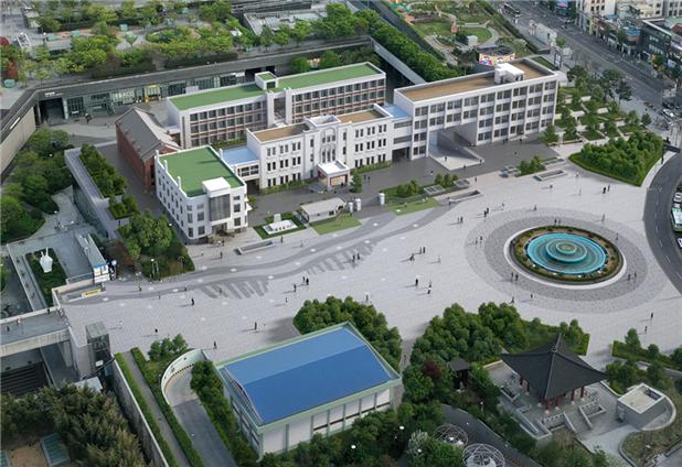 ▲옛 전남도청 복원 후 조감도. (문화체육관광부)