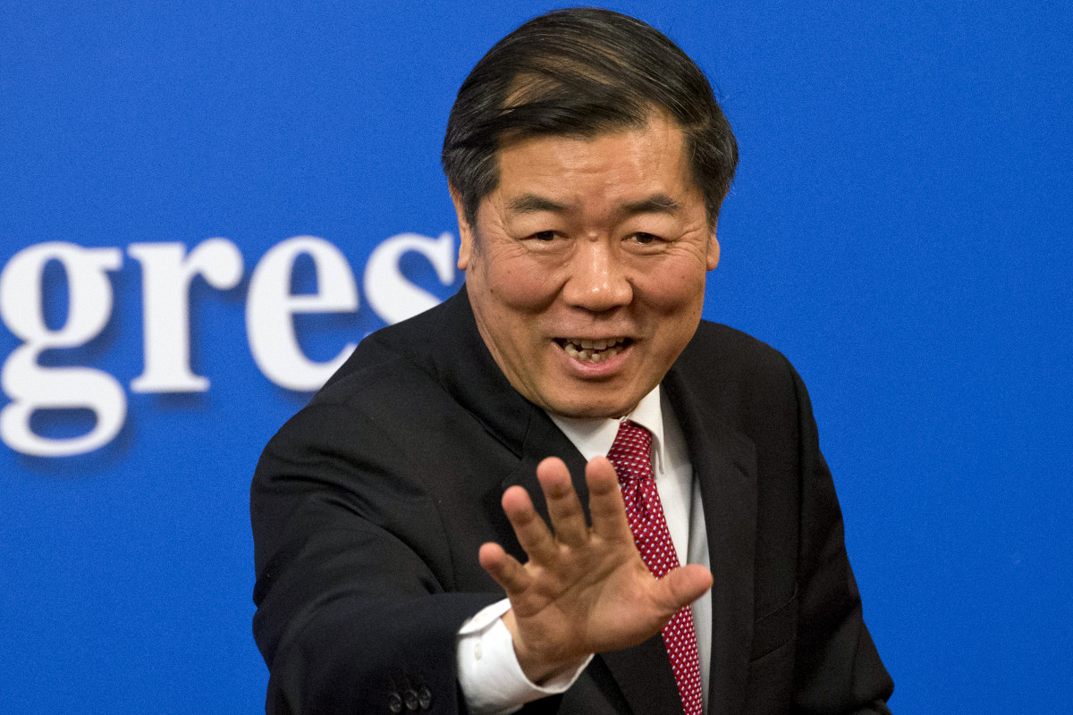 ▲허리펑 중국 부총리 겸 중앙재정경제위원회 판공실 주임. AP뉴시스