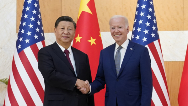 ▲조 바이든 미국 대통령과 시진핑 중국 국가주석이 오는 11월 미국 캘리포니아에서 정상회담에 나선다. 사진은 지난해 11월 인도네시아 발리에서 열린 G20 정상회의 당시 양국 정상의 모습.  (AP/뉴시스)