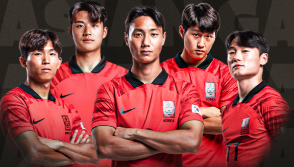 ▲아시안게임 대한민국 축구 대표팀(사진제공=대한축구협회)