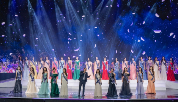 ▲미스코리아 선발대회 무대(사진 = 글로벌이앤비 제공)