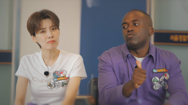 ▲'히든히어로즈' 장도연, 조나단(사진제공=JTBC)