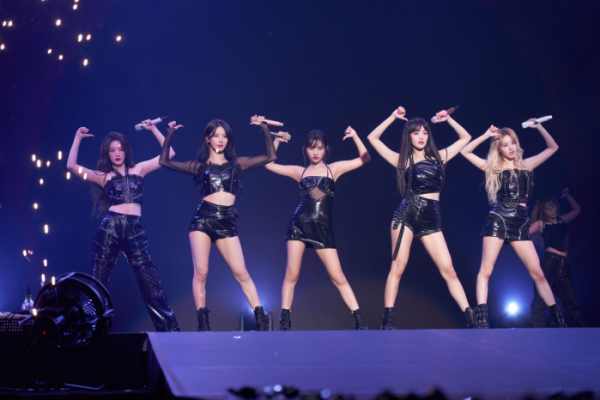 ▲(여자)아이들 마카오 공연(사진제공=큐브엔터테인먼트)