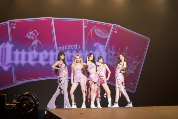 ▲(여자)아이들 마카오 공연(사진제공=큐브엔터테인먼트)