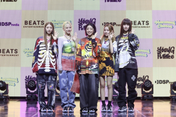 ▲걸그룹 영파씨 위연정(왼쪽부터), 지아나, 정선혜, 한지은, 도은(사진제공=알비더블유, DSP미디어, 비츠엔터테인먼트)