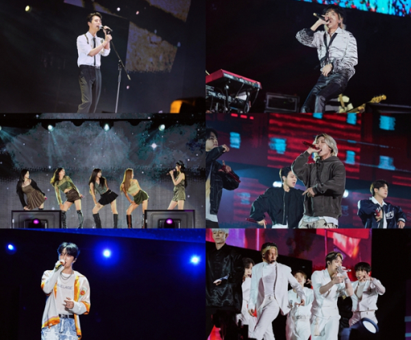 ▲'아이돌라디오 인 서울' 출연진(사진제공=MBC)