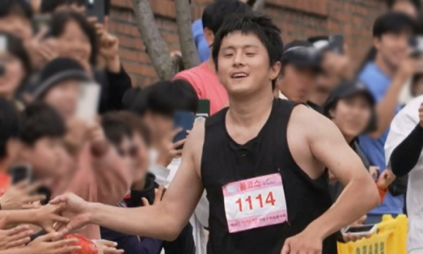 ▲'나혼자산다' 기안84 마라톤(사진제공=MBC)