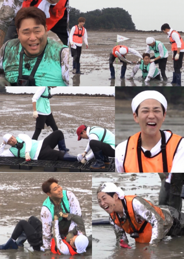 ▲'1박 2일' 갯벌(사진제공=KBS)