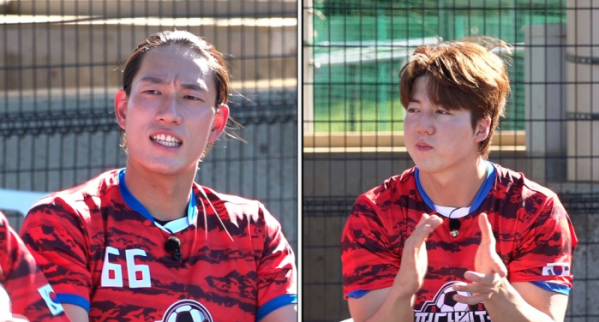 ▲'뭉찬3' 성진수, 남희두(사진제공=JTBC)