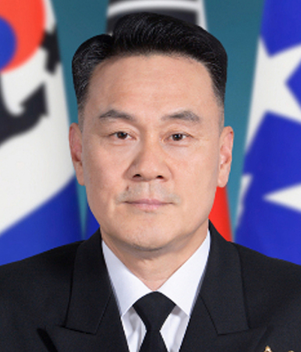 ▲합동참모본부 의장에 내정된 김명수(해사 43기) 해군작전사령관 (연합뉴스)