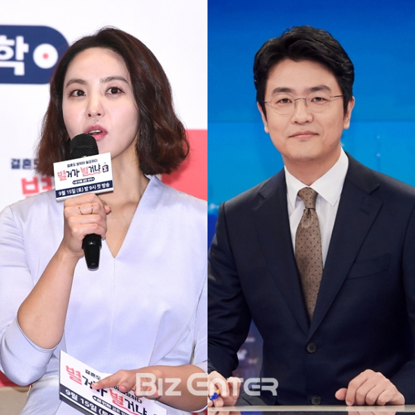 ▲박지윤, 최동석 전 아나운서(사진=비즈엔터DB(왼쪽), KBS)