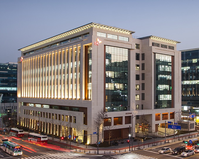 ▲SK가스 에코허브 전경 사진 (제공=SK가스)