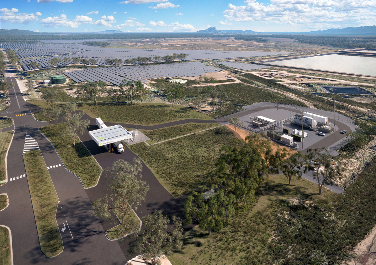 ▲호주 Sun Hydrogen Hub 조감도. (사진제공=고려아연)