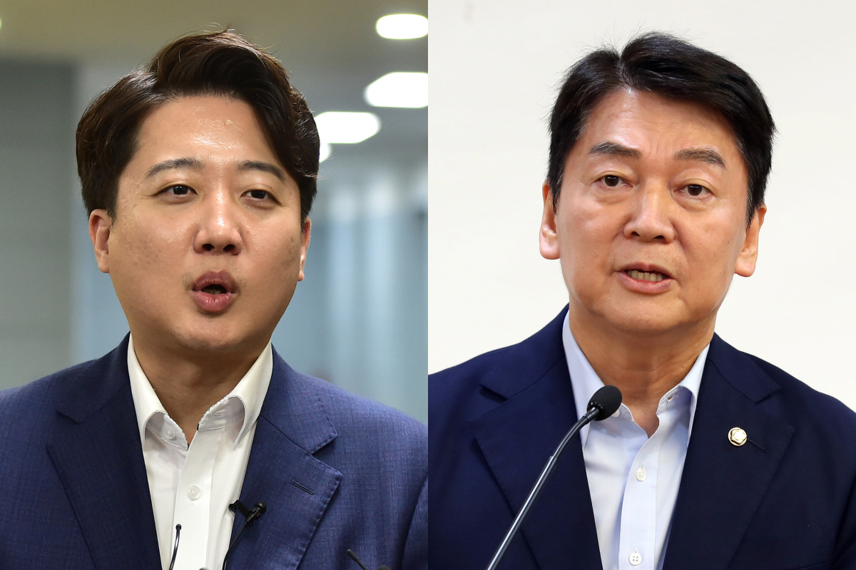 ▲이준석 전 국민의힘 대표(왼쪽), 안철수 국민의힘 의원. (뉴시스)
