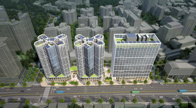 ▲돈의문2재정비 촉진구역 도시정비형 재개발사업 조감도 (사진제공=서울시)