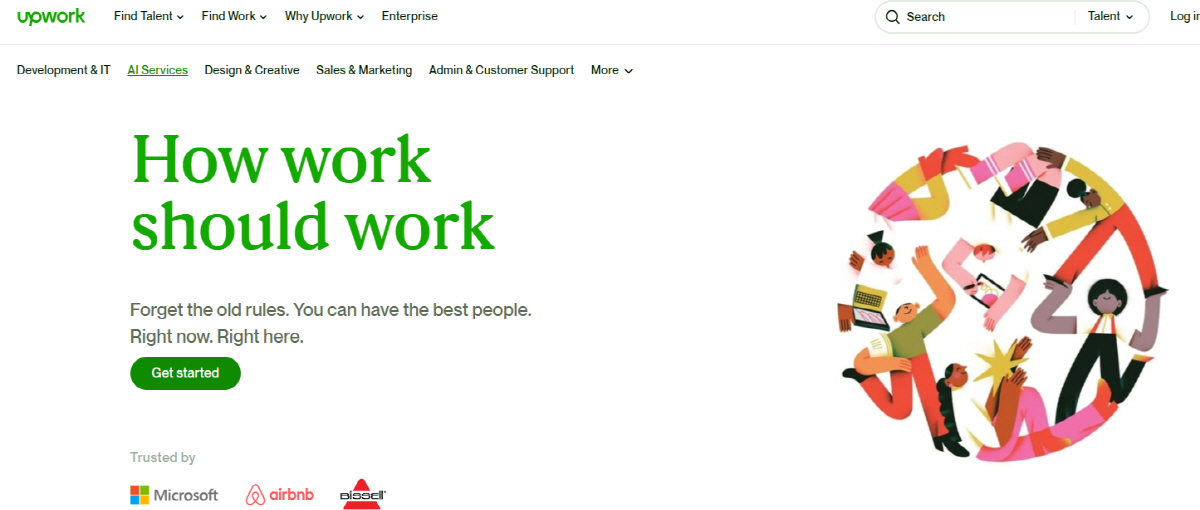 ▲(출처=업워크 페이지 캡처)
