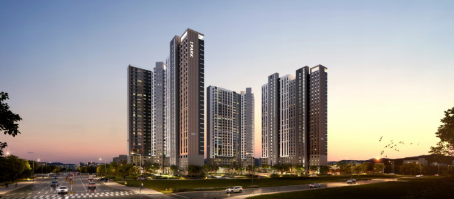 ▲서산 센트럴 아이파크 투시도.  (자료제공=HDC현대산업개발)