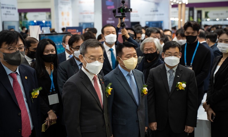 ▲사진=소프트웨이브 2022 전시장 전경