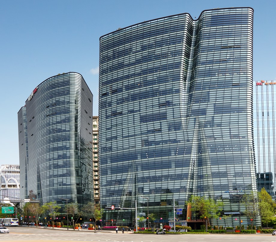 ▲트윈트리 타워 전경. (사진= 이지스자산운용)