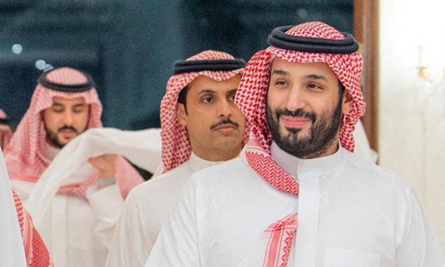 ▲무함마드 빈 살만(오른쪽) 사우디아라비아 왕세자. (로이터/연합뉴스)
