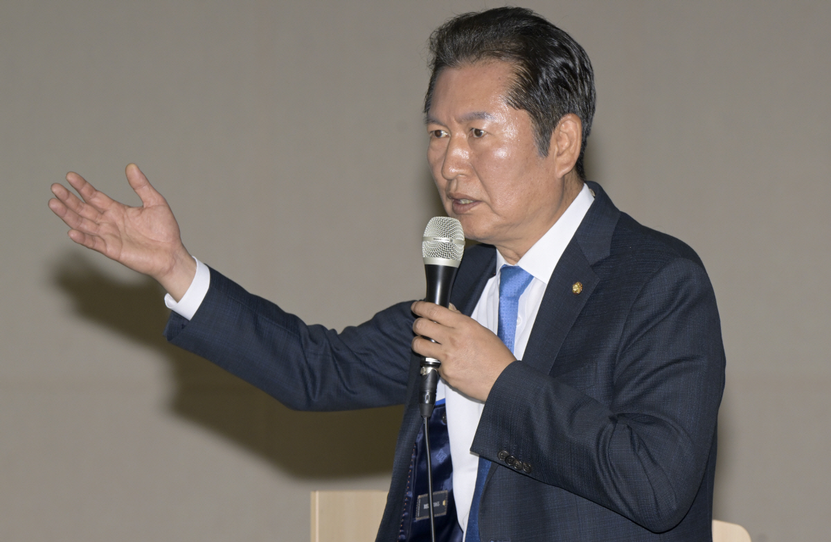 ▲정청래 더불어민주당 최고위원 (뉴시스)