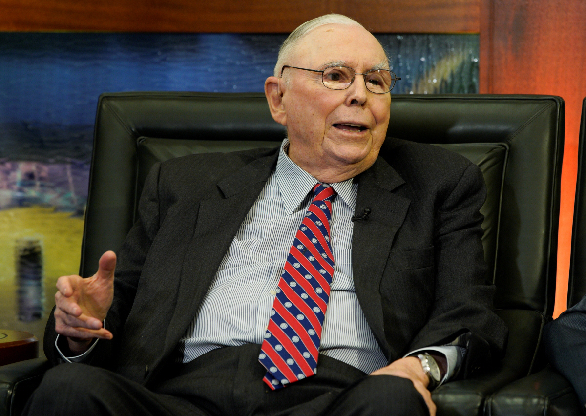 ▲찰리 멍거 버크셔해서웨이 부회장. (AP/뉴시스)
