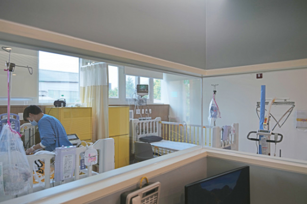 ▲서울대병원 넥슨어린이통합케어센터 내부 모습 (사진제공=서울대병원)