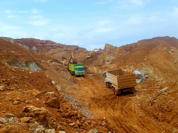 ▲STX가 시추탐사를 착수한 인도네시아 니켈광산. (사진제공=STX)