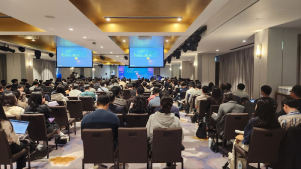 ▲'AI 파마 코리아 컨퍼런스 2023'가 열린 서울 이태원 몬드리안호텔. (이상민 기자 imfactor@)