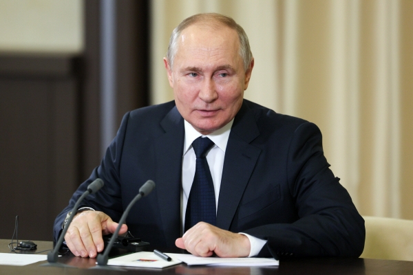▲블라디미르 푸틴 러시아 대통령이 화상으로 개최되는 G20 정상회의에 참석한다. 
 (타스/연합뉴스)