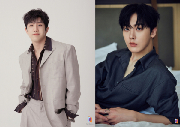 ▲아스트로 진진·윤산하(사진 제공 = 판타지오)