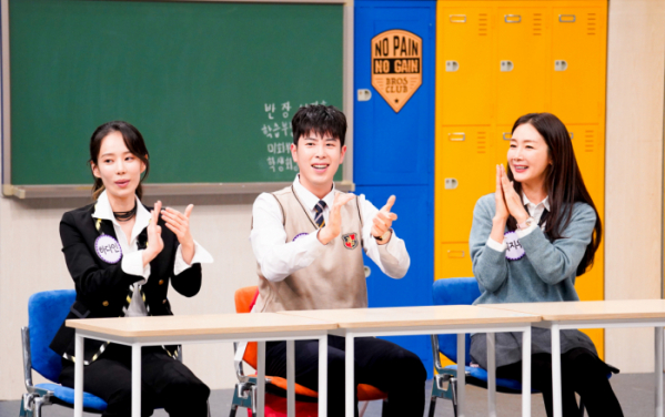 ▲'아는 형님' 하다인, 피오, 최지우(사진제공=JTBC)