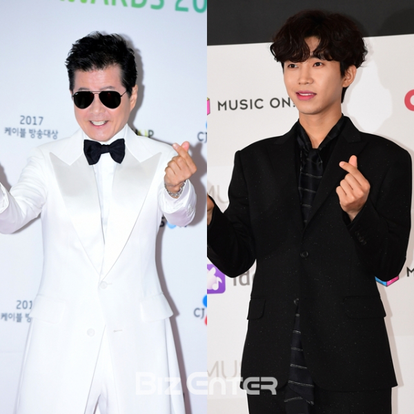 ▲태진아, 임영웅(비즈엔터DB)