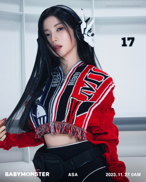 ▲베이비몬스터 아사(사진제공=YG엔터테인먼트)