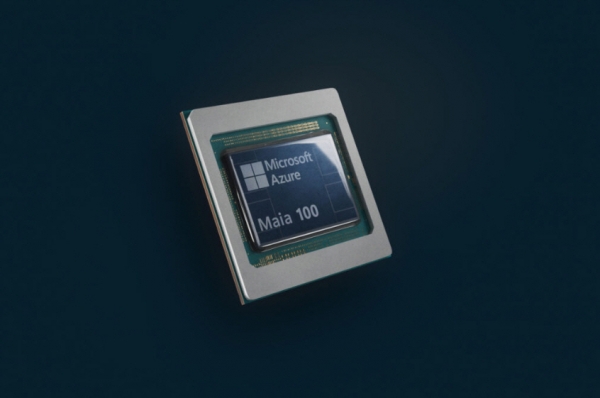 ▲마이크로소프트(MS)의 최신 그래픽처리장치(GPU) 마이아 100. 출처 MS 홈페이지
