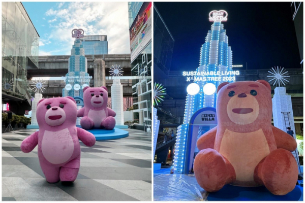 ▲롯데홈쇼핑은 17일부터 태국 방콕 최대 쇼핑센터 '시암 디스커버리'에서 벨리곰 특별전시를 하고 있다. (사진제공=롯데홈쇼핑)