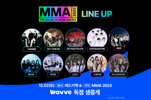 ▲'MMA(멜론뮤직어워드)'(사진제공=웨이브)