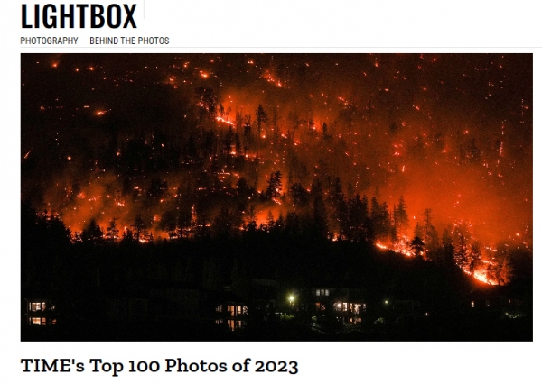 ▲TIME‘s TOP 100 Photos of 2023 (출처=TIME 홈페이지)
