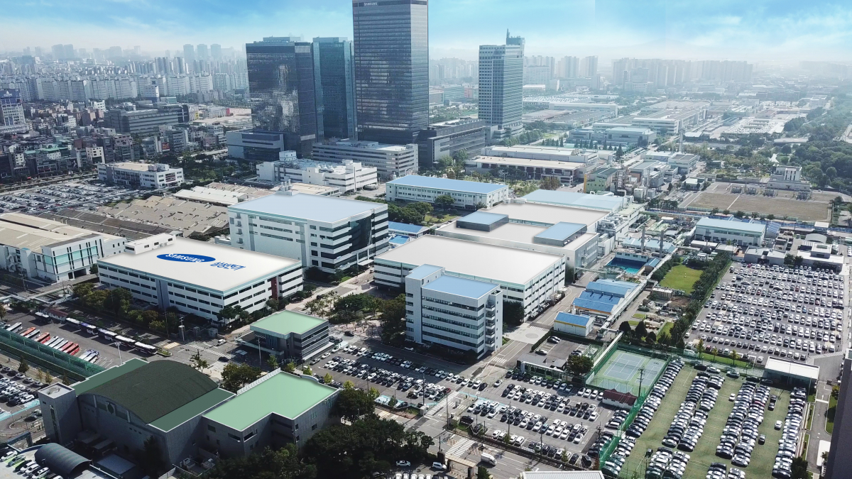 ▲삼성전기 수원사업장 전경 (자료제공=삼성전기)