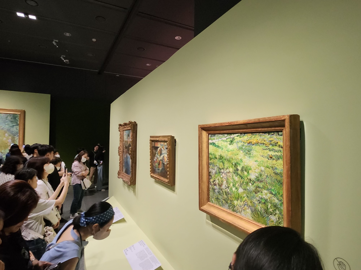 ▲내셔널갤러리 특별전 전시장 (국립중앙박물관)