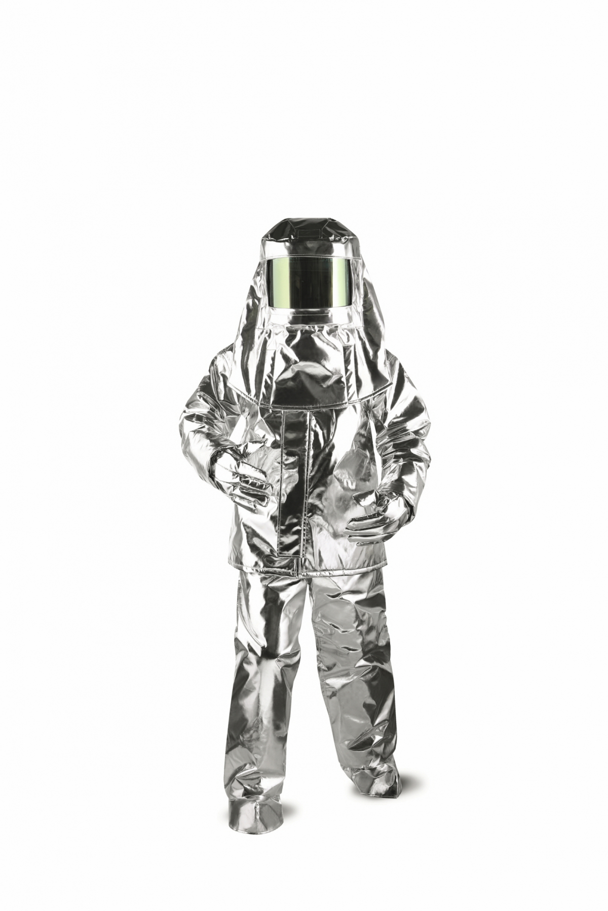 ▲가상공학 플랫폼 구축사업을 통해 성광테크가 개발한 산업용 방열보호복. (사진제공=KIAT)