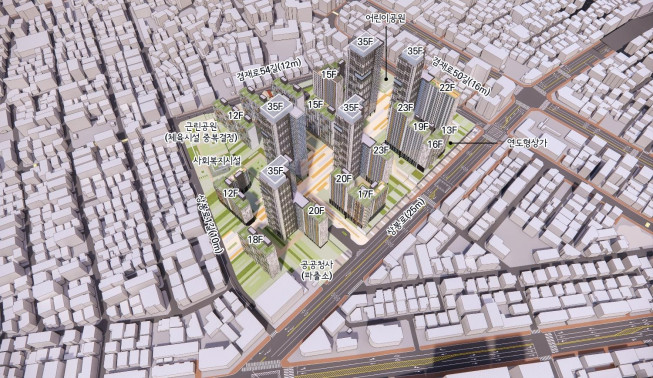 ▲면목7구역 조감도 (자료제공=서울시)