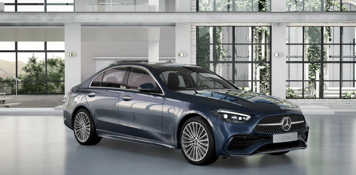 ▲메르세데스-벤츠 C 300 4MATIC AMG 라인 온라인 스페셜 '소달라이트 블루'. (사진제공=메르세데스-벤츠코리아)