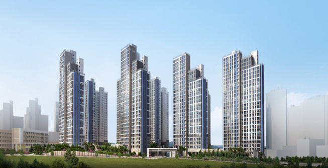 ▲검단 한신더휴 어반파크 조감도 (자료제공=한신공영)