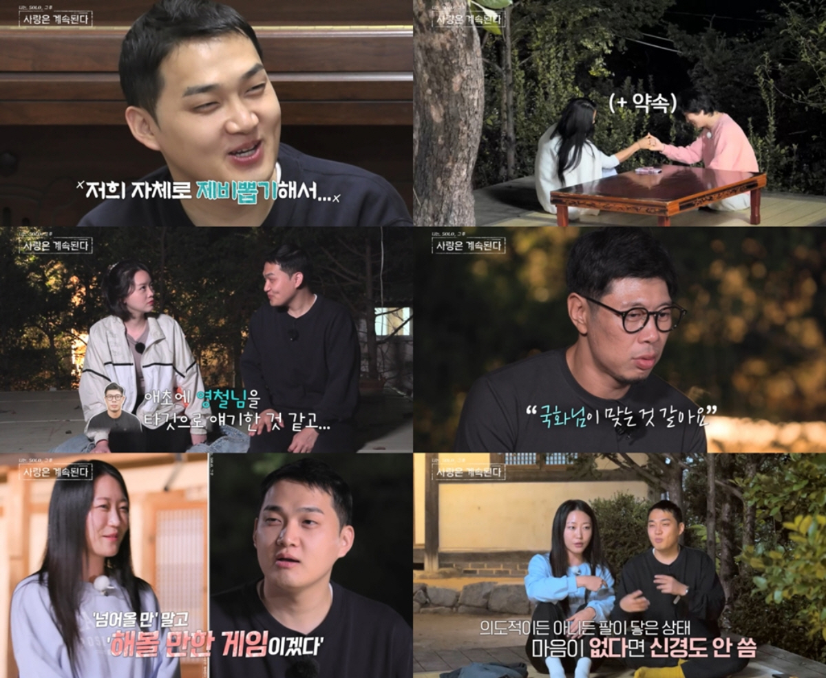 ▲(출처=ENA·SBS Plus ‘나는 SOLO, 그 후 사랑은 계속된다’)
